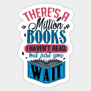 Million Books Sticker